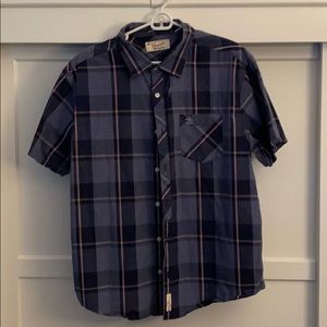 Penguin short sleeve button down shirt